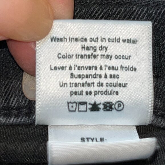 VERONICA BEARD LEENA BOOTCUT HIGH RISE JEANS in ONYX WASH   MADE IN USA  EUC  28 - Picture 10 of 11